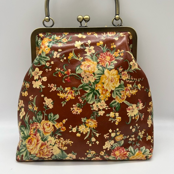 Patricia Nash Bags Patricia Nash Leather Novella Frame Bag With